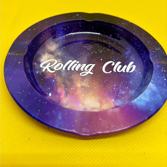 Small Galaxy Rolling Tray/Ashtray - Picture 1 of 1